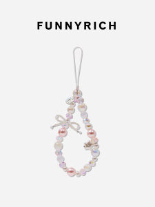 FUNNY RICH | Trendy Female Short Chain Pendant for Phones Elegant Accessory
