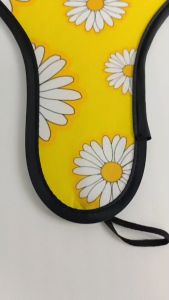 พัดสปริง พัดพับได้ ลายเดซี่เหลือง น่ารักสีสันสดใส