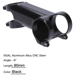Cổ Xe Đạp Siêu Nhẹ IX2AL 7075 T6 Hợp Kim Nhôm CNC MTB/Đường trường/Địa Hình Với Ốc Vít Titan -6 Đến -17 Độ