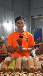 Nhang Quế Vinacay bó 500g - đủ kích thước size (25cm 30cm38cm )