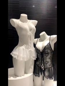 Hormones🌺🌺ชุดเซ็กซี่ ชุดนอนซีทรู ดีไซน์ผูกเชือก เดรสกระโปรง บางและเบา ไม่มีเป้า ใส่สบาย