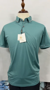 MERRIMAN SALE - Áo Polo Merriman Tay Ngắn Thoáng Mát Co Giãn 4 Chiều Màu Xám Xanh Dương Xanh Ngọc