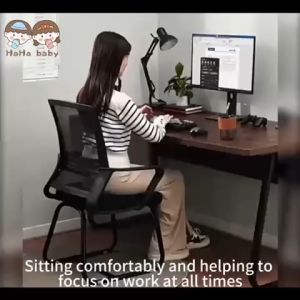 HAHABABY Ergonomic Mesh Office Chair Computer Chair With Waist Support High-Back Chair Gaming Chair with Comfort