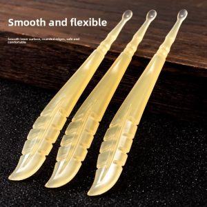 Professional Grade Portable Ear Cleaning Tool Soft Head Silicone Ear Spoon Safe for Children Effective Ear Wax Removal