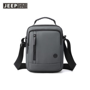JEEP SPIRIT New Mens Shoulder Bag Fashion Casual Portable Crossbody Bag Large Capacity Outdoor Mens Bag