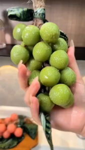 Soap Whole String Hand Washing Hand Soap Simulation Hand Woven Cold Process Soap Souvenir Lychee Flavor Soap Car Aromatherapy