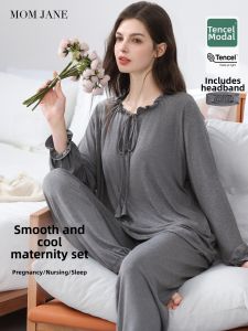 Mom Jane | Postpartum Breastfeeding Sleepwear Set