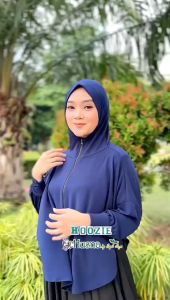 Hijab Bergo Hoozie Husna By Sugih Jaya Jilbab Khimar Kerudung Instan Langsung Pakai Model Terbaru