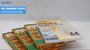 VSPH PVC Binding Cover Clear 200Micron & PP Frosted Matte Binding Cover 250micron