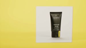Lumin Charcoal Scrub Deep Detox for Men - Charcoal Face Exfoliator Refreshes Skin - SGPomades Official Retailer
