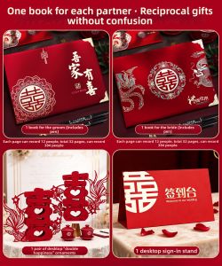 XIKUNLE | Wedding Guest Sign-in and Record Book