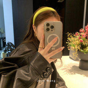 Simple Pure Color Wide Hairband Womens Outgoing Face Washing Hair Accessory Headwear Fashionable Hairband by Jojo Wang