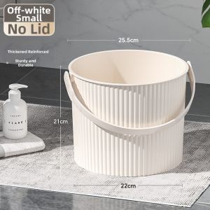 FURENJILI | Durable Water Storage Bucket Large Round No Cover