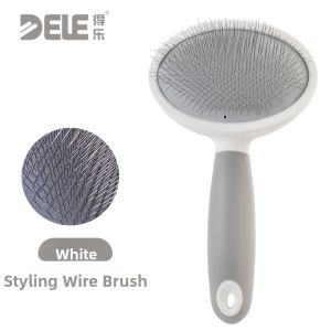 DELE | Soft Bottom Wire Shedding Pet Comb