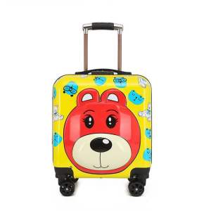 Kid Cartoon Luggage Spiderman Trolley Case Pin Lock Suitcase Hand Carry Travel Bag
