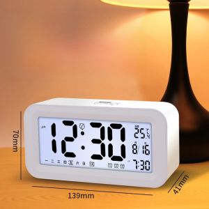 MONLEYTA | Smart Alarm Clock Powerful Wake-Up Tool For Boys And Girls Multi-Function Electronic Time Clock Student Special Use