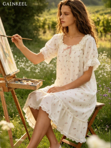 GAINREEL | Breathable Sleeveless Nightgown Comfortable