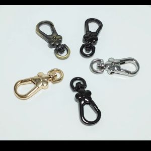 ตะขอคอหมาโลหะผสมลายดอกไม้ ตะขอคอหมาก้ามปู อุปกรณ์อะไหล่ตกแต่ง alloy flower dogclip (C-2-FJF-2664)