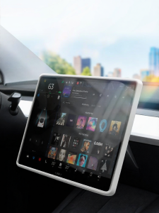 DIBOCHEPIN | Tesla Model 3/Model Y Navigation Screen Protector Silicone Frame