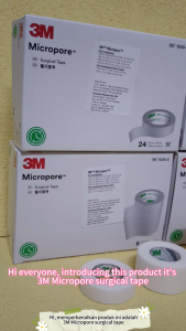#KlinikKita| [No Dispenser][1530] 3M Micropore Surgical Tape Plaster Pita Luka Medical First Aid Refill 1535 microprore
