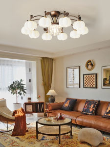DENGSHI | French Vintage Retro Elegant Modern Chandelier