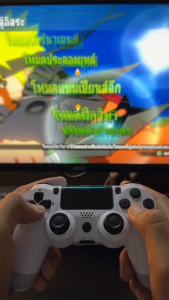 P4 Controller RGB จอยสติ๊กเกมไร้สาย Bluetooth Joystick จอยสติ๊กเกม GEN2 For PC/Notebook/IOS/Android