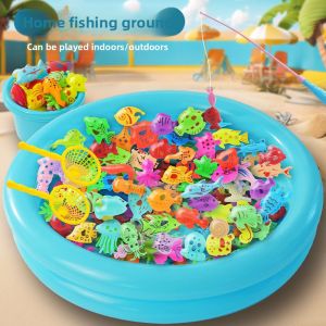 JIFANPAUL | Magnetic Fishing Toy Pool for Boys and Girls Summer Outdoor Playset
