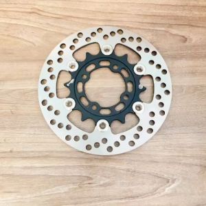 Đĩa rembo nút inox siêu sáng xài được cho các dòng xe 4 lỗ thông dụng màu đen