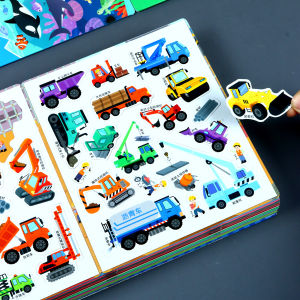 Nhãn Dính Từ Tính Giáo Dục Sớm Cho Bé Trai Đồ Chơi Giáo Dục Thông Minh Hình Ô Tô Đồ Chơi Mô Hình Mô Phỏng Cho Trẻ Em Từ 3-6 Tuổi