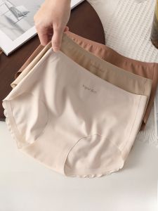 JINGCHI | Quần lót nữ Modal Ice Silk Thin Cotton Mid-Waist Briefs No Trace Summer Collection Womens Underwear Comfortable Breathable