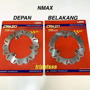 PIRINGAN CAKRAM REM DISK DEPAN BELAKANG NMAX LAMA / NMAX NEW MODEL TDR