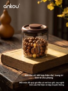 Ankou | Storage Bottle For Beads And Collections Glass