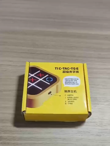 Tic-Tac-Toe Bolt เกมฝึกสมาธิ เกมโอเอกซ์ การฝึกความจำ ของเล่นเด็ก เกมของเล่น XO ของเล่นไฟฟ้า พกพาสําหรับ สำหรับผู้ใหญ่เด็ก