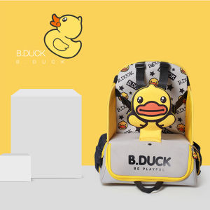 B.Duck Small Yellow Duck Mummy Bag Multi-Functional Maternity Mother and Baby Backpack Kids Dining Chair Bag & Mummy Bag Dual-Use