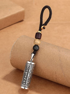 กล่องกาวาจชุบเงินไทยแบบหกคำ พร้อมหัวเข็มขัดรถยนต์ พร้อมหัวเข็มขัดสำหรับผู้ชาย ระดับไฮเอนด์ ป้องกันอันตรายได้ กล่องกาวาจแบบเปิดได้