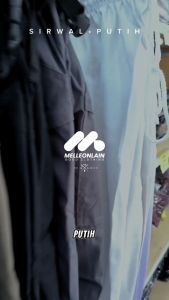 Celana Haji Umroh Sirwal Putih Pria Dua Saku Melleonlain