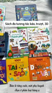 Sách lật mở đa tương tác vận chuyển thành phố - Tớ yêu khoa học - 1001 câu hỏi về thế giới quanh ta - Đinh Tị