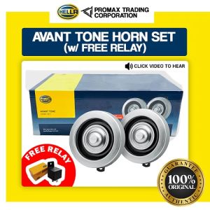 HELLA Motorcycle And Car Avant Tone Horn Set 12v - 100% Authentic / Original