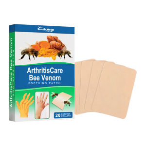 Nam mặt trăng arthritiscare nọc ong nhẹ nhàng vá làm giảm sưng và khó chịu trong khớp cải thiện tính linh hoạt và doanh di động giảm xoắn và lệch giảm căng cơ đau nhức đau khớp sức khỏe Sản phẩm chăm sóc 20pcs