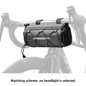 OFFBONDAGE Bicycle Handlebar Bag Bicycle Bag Large Capacity Bike Front Lights Bike Front Bag MTB Road Cycling Bike Accessories