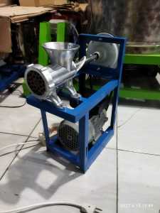 mesin giling daging lengkap dinamo motor 1/2 pk