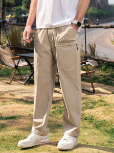 Quần Đi Bộ Enjeolon Light Shell Nylon Rộng Rãi Mùa Hè Cho Nam Quần Đi Bộ Ngoài Trời Thoáng Khí Quần Áo Làm Việc Bằng Vải Nylon