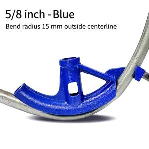 JUE-FISH | Heavy Duty Manual Pipe Bender High Strength Steel Rust Proof Coating for Professional Plumbers & Hobbyists