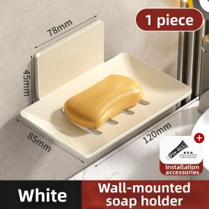 Wall-mounted Drill-free Soap Box