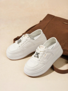 Reddragonfly | Platform Thick Sole Casual Womens Shoes White
