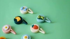 JeDa ตะขอแขวนติดผนัง ลายการ์ตูนน่ารัก 3D Cartoon coat hook