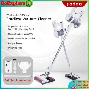 Yadea Vacuum Cleaner Cordless PRO 19000PA Wireless Handheld Vacuum 3in1 Pro Anti Tangle Brush Lightweight 家用吸尘器