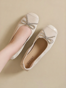 Josiny | Summer Vintage French Ballet Style Flat Shoes