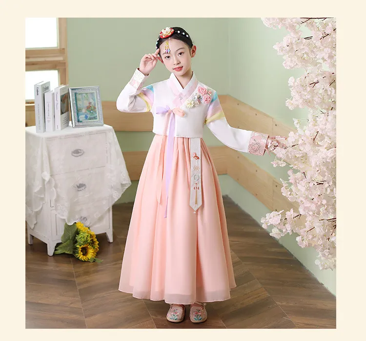 Baby girl outlet hanbok dress