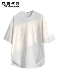 Mark Fairwhale | Textured Short Sleeve Lightweight T-Shirt Summer